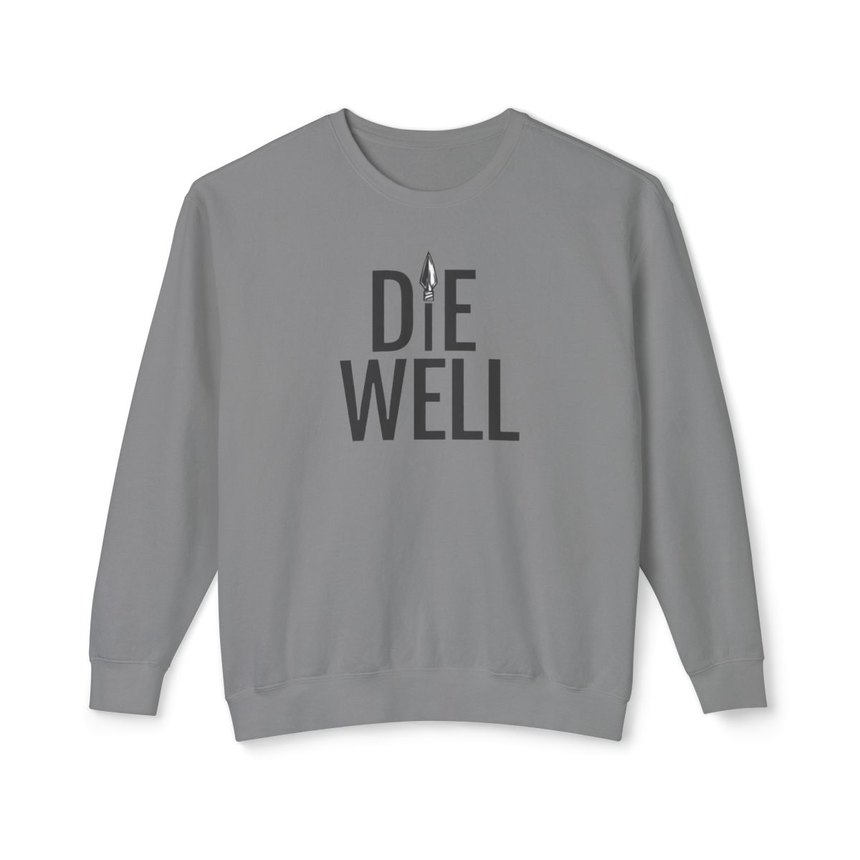 Die Well crewneck sweatshirt, grey